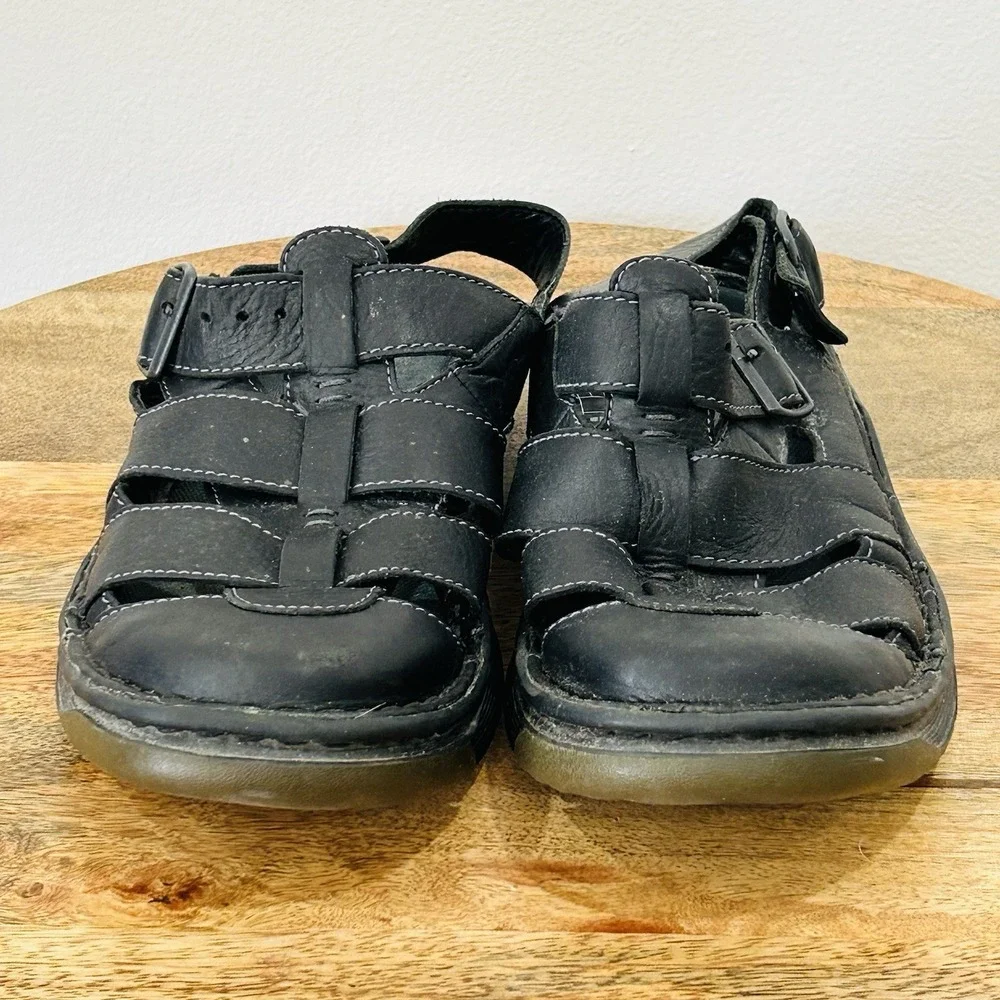 Vintage Y2K Dr. Martens Nick Sandal Men's Size 12 11687 Black Leather Fisherman